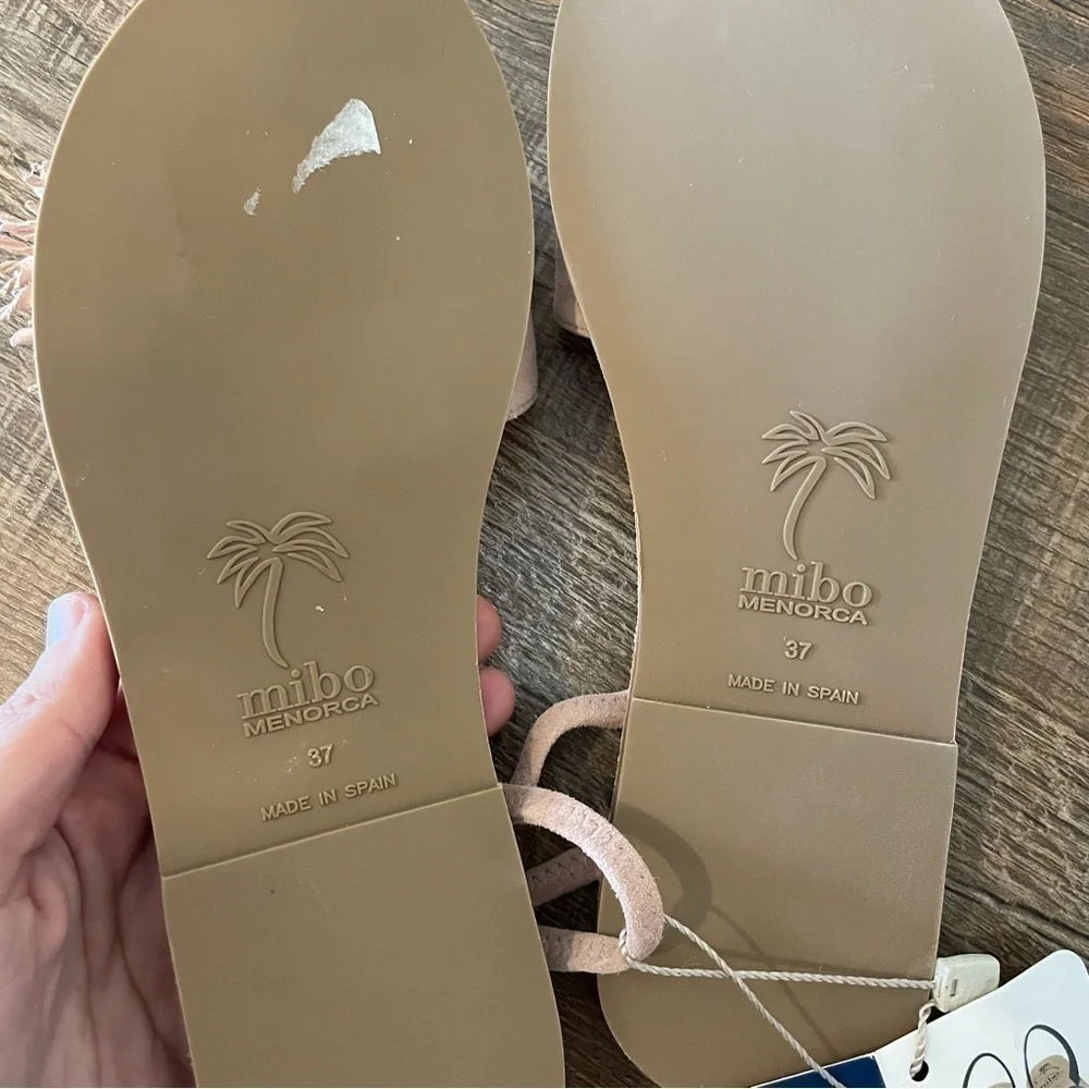 Mibo Suede Altair Sandals NWT